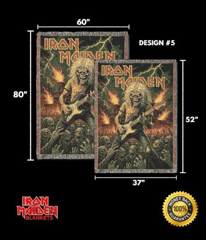 Handmade Iron Maiden Blankets