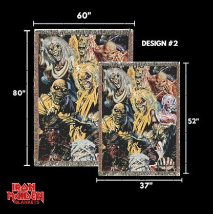 Handmade Iron Maiden Blankets